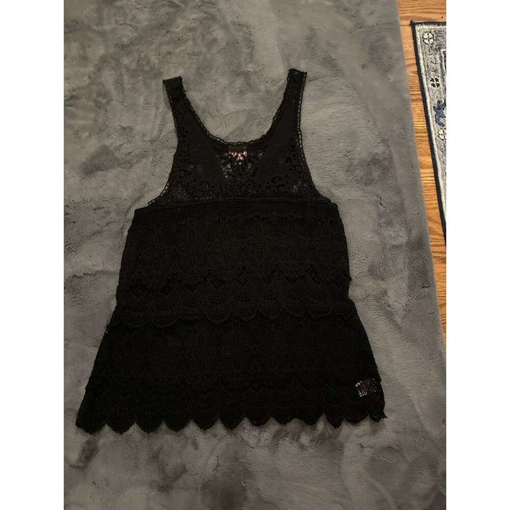 Free People Crochet Swim Cover up or sweater dress